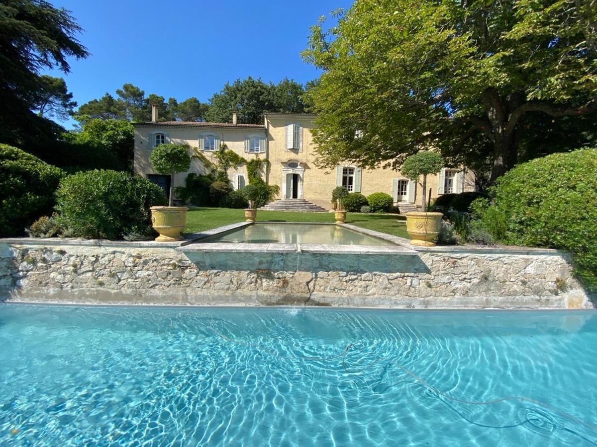 Bed and Breakfast Bastide De Ganay - Saint Jerome Aix-en-Provence Exteriér fotografie