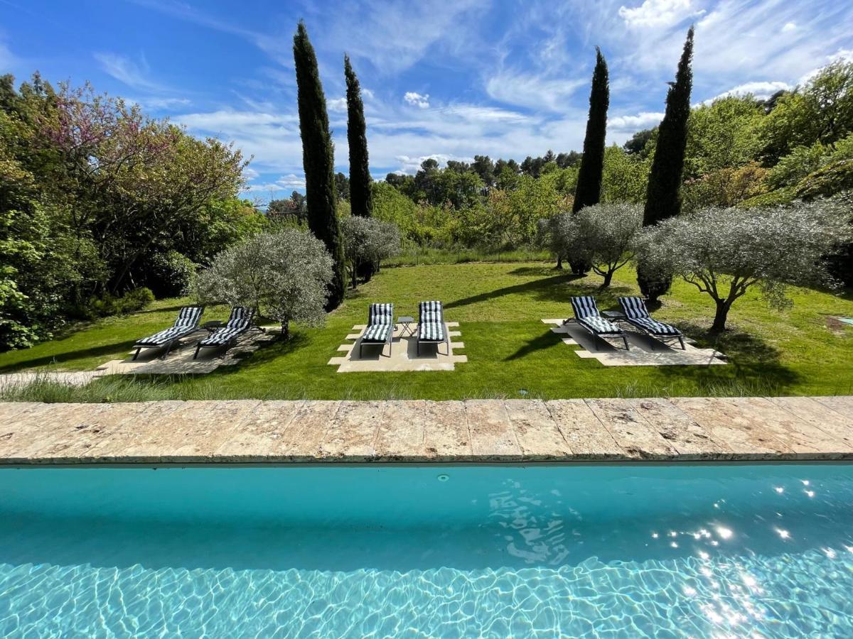 Bed and Breakfast Bastide De Ganay - Saint Jerome Aix-en-Provence Exteriér fotografie